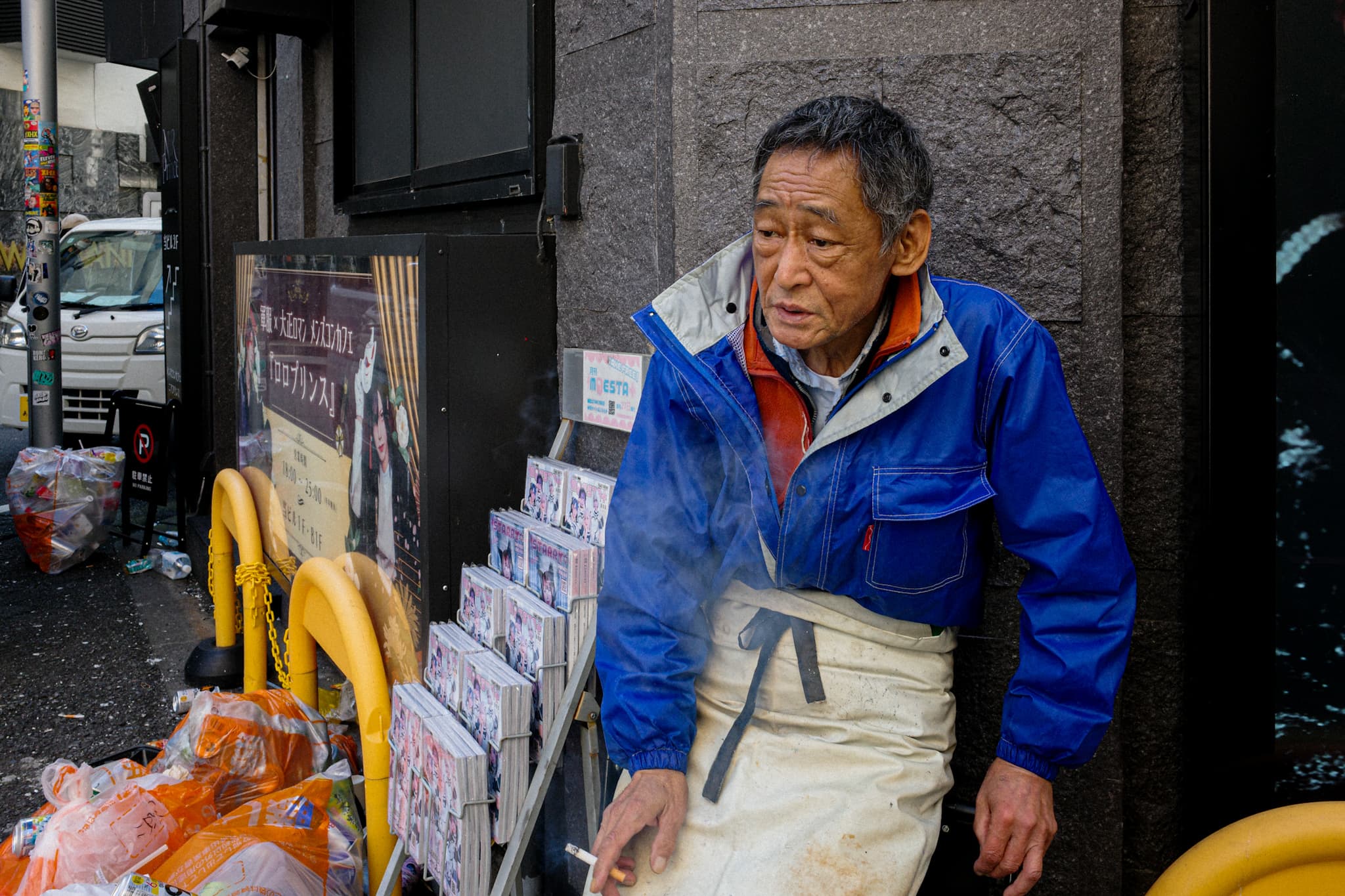 Smoke, silence, and the weight of another day