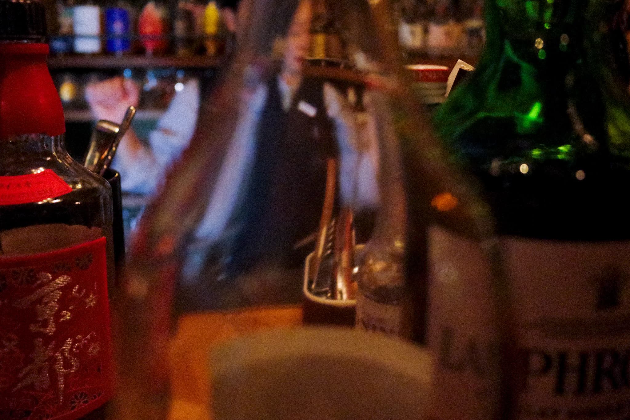 Kyoto, through glass and jazz